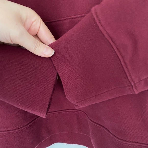 𝅺champion Logo Burgundy Colour Hoodie, Great Condition - Picture 4 of 6